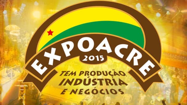Estande montado pela Laux Brasil como montadora oficial da Expoacre 2015, em Rio Branco (AC)