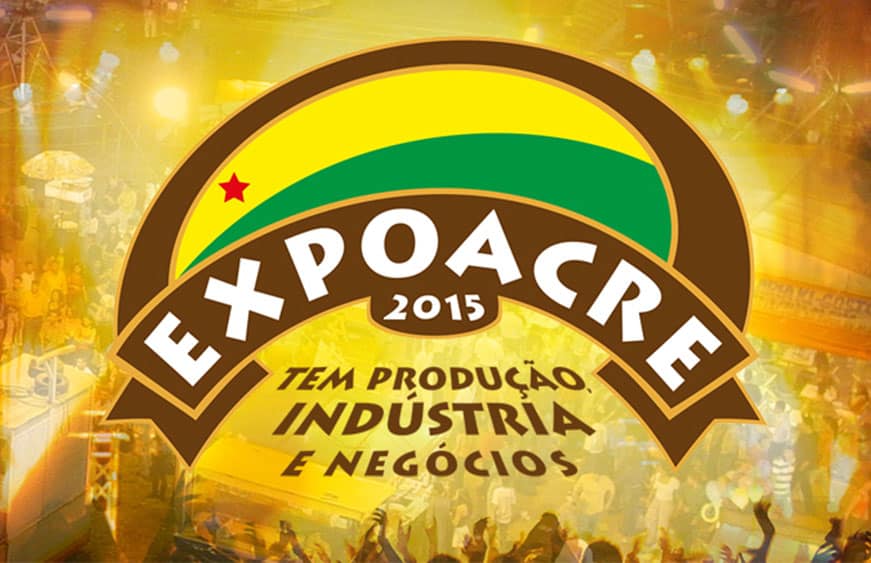 Estande montado pela Laux Brasil como montadora oficial da Expoacre 2015, em Rio Branco (AC)