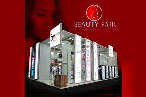 Projeto do estande da Yamá Cosméticos para a Beauty Fair 2017 pela LX BR