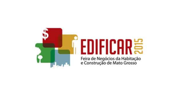 Estande da EDIFICAR 2015 montado pela LXBR, montadora oficial da feira de construção em Cuiabá-MT